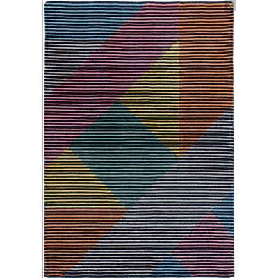 Tapis de salon laine moderne SLASH NOVATREND