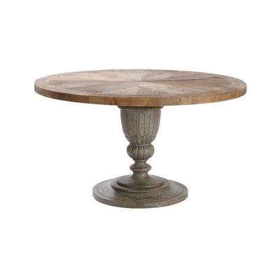 Gueridon en vieux pin L140 cm - MAGISTRAL CALICOSY