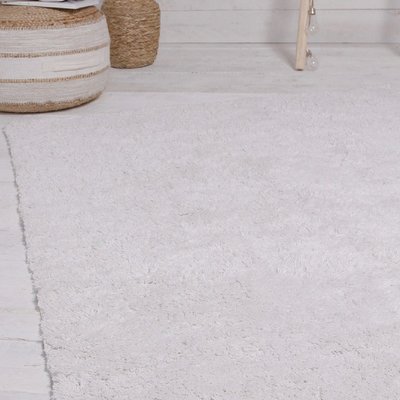 Tapis de salon tufté uni coton SLOW LIFE NAYELI TODAY