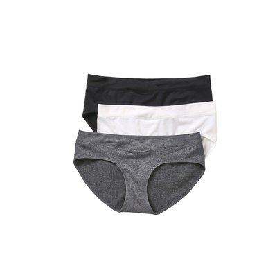 Lot de 3 shorties de grossesse sans coutures en microfibre VERTBAUDET