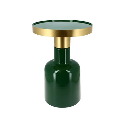 Meuble d'appoint rond en métail émaillé NOW'S HOME