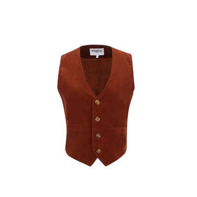 Veste en coton col V ALIX FRNCH