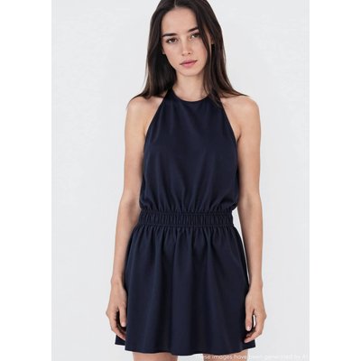 Robe lin emmanchures américaines MANGO TEEN