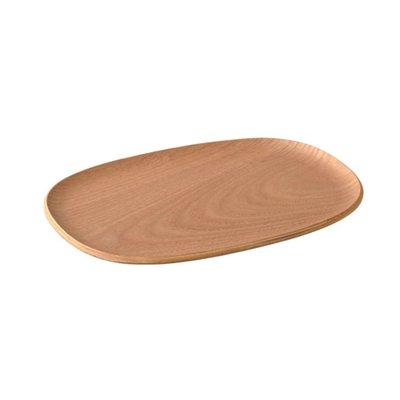 Plateau En Bois 21 X Ø14,5 Cm KINTO