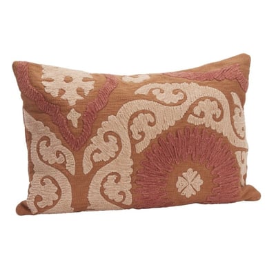 Housse de coussin coton brodé suzani MADAM STOLTZ