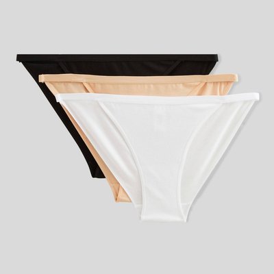 Lot de 3 culottes BILLIE en coton BIO GOTS MONOPRIX