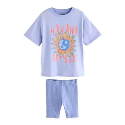Short cycliste et t-shirt ensemble NEXT