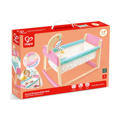 Berceau Sweat Dreams pour poupée HAPE