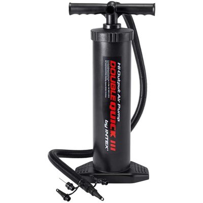 Pompe manuelle pour tout article gonflable. Double action INTEX
