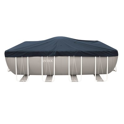 Bâche de protection pour piscine tubulaire rectangulaire  L INTEX