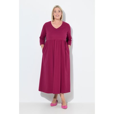 Robe en jersey avec poches, couture empire ULLA POPKEN