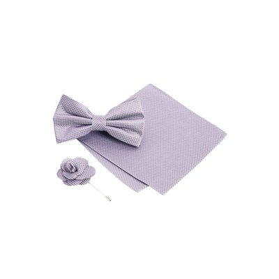 Pochette en soie texturée et fleur de mariage NEXT