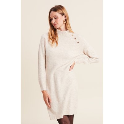 Robe pull coupe droite sale