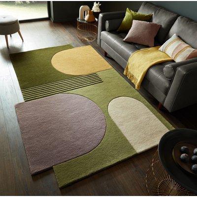 Tapis pure laine LOZENGE FLAIR RUGS