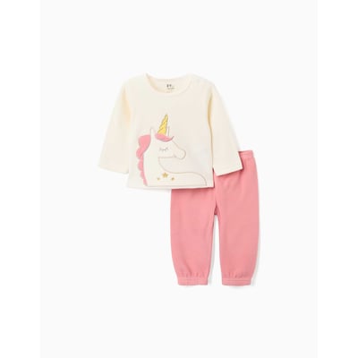Pyjama en polaire avec licorne ZIPPY
