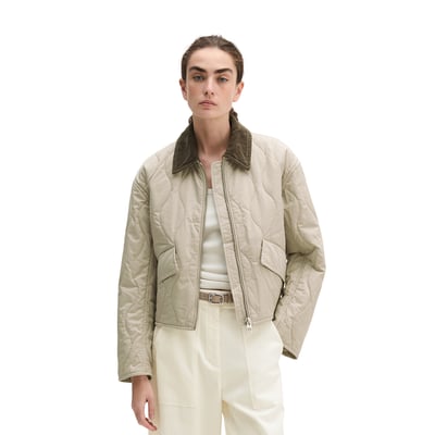 Veste matelassée en coton style barn regular en twill hydrofuge MARC O'POLO