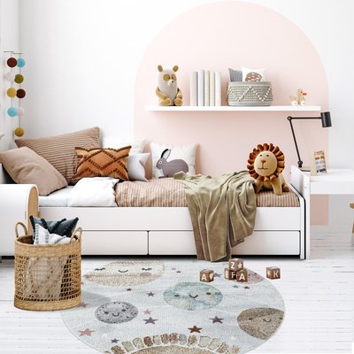 Tapis enfant tissé GALAXY UN AMOUR DE TAPIS