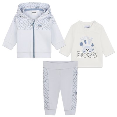 Ensemble jogging panda roux BOSS KIDSWEAR