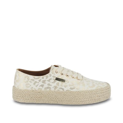 Baskets basses espadrille à plateforme COSMIC PRINT LES TROPEZIENNES PAR M BELARBI