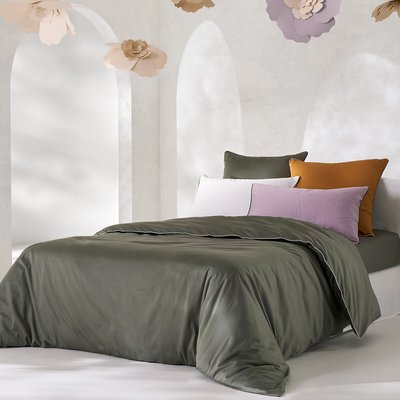 Bérénice Cotton Satin 300 Thread Count Duvet Cover EMMA X LA REDOUTE INTERIEURS 