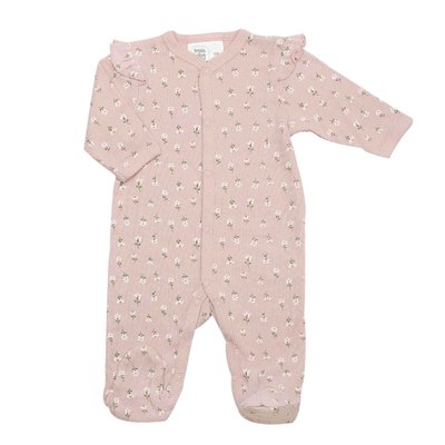 Pyjama coton bébé - maille côtelée TROIS KILOS SEPT