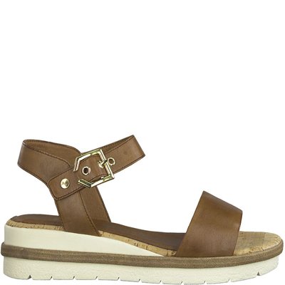 Sandale à talon en cuir TAMARIS