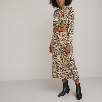 Robe longue fleurie La Redoute