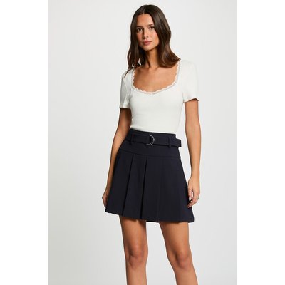 Short Sleeve Square Neck T-Shirt MORGAN