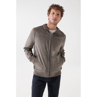 BLOUSON AVIATEUR EN DAIM SALSA JEANS