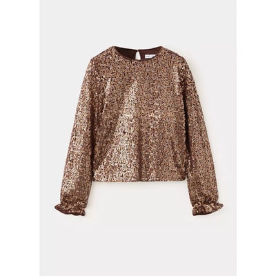 T-shirt paillettes MANGO KIDS
