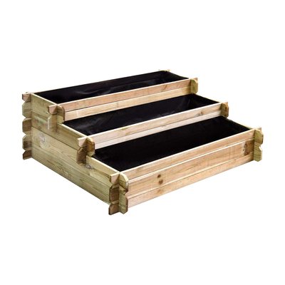 Carré potager en bois à étages - Petit modèle CEMONJARDIN