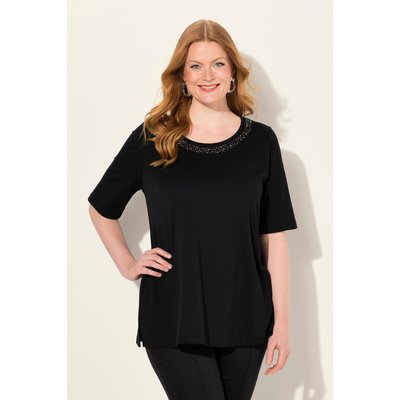 T-shirt en coton Pima. Décolleté rond et ULLA POPKEN