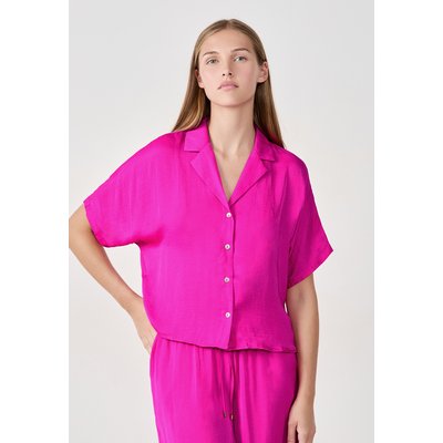 Chemise manches courtes satinée CHEETA ETAM