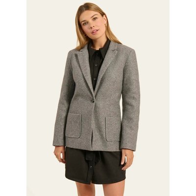 Veste droite épaisse POLLY NAF NAF