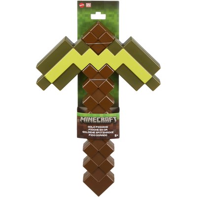 Minecraft - Gold Pickaxe set de combat MATTEL