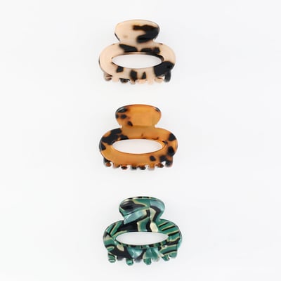 Set de 3 pinces cheveux écaille BALABOOSTE
