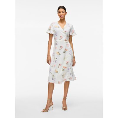 Robe portefeuille longueur midi VILA