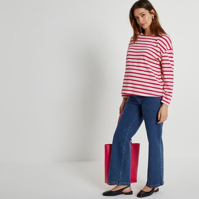 T-shirt de grossesse manches longues rayé LA REDOUTE COLLECTIONS