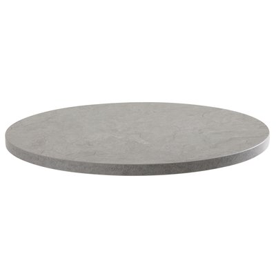 Plateau de table rond en mélaminé ⌀60 cm, RIVOLI OVIALA