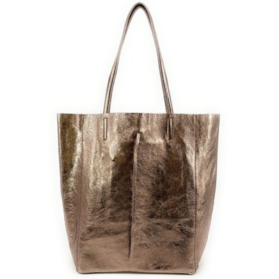 Sac à main cabas en cuir grainé italien NICE OH MY BAG