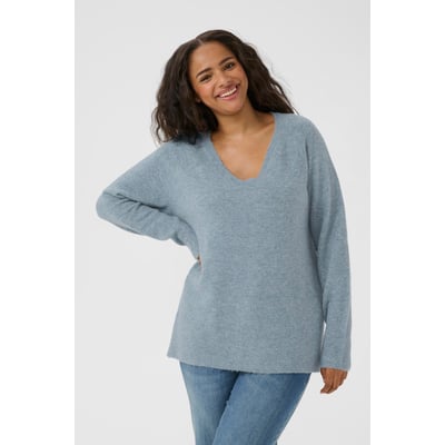 Pullover tricoté KAFFE CURVE