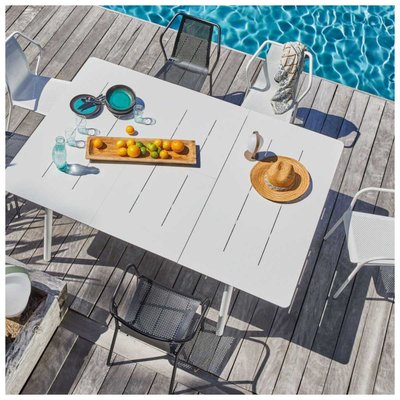 Chaise de jardin empilable en aluminium Bari PROLOISIRS