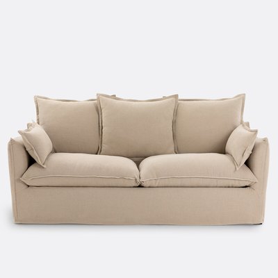 Sofa Odna, dickes Leinen LA REDOUTE INTERIEURS