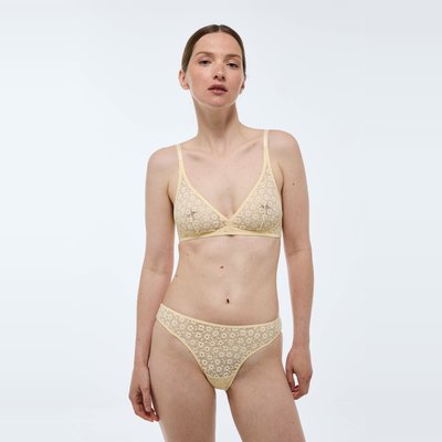 Soutien-gorge triangle foulard LOLITA en dentelle MONOPRIX