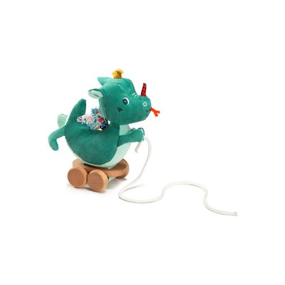 Peluche à tirer Joe le dragon LILLIPUTIENS