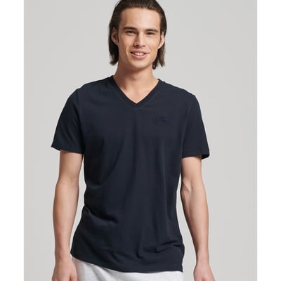 T-shirt col V Vintage Logo SUPERDRY