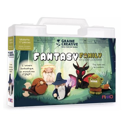 Mallette  - Fantasy Family FIMO