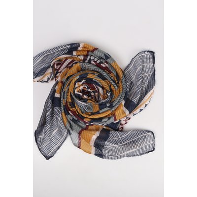 Foulard motif fantaisie BONOBO