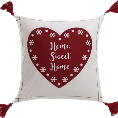 Coussin déco 30x50 cm Coton Sweet Home EDEN