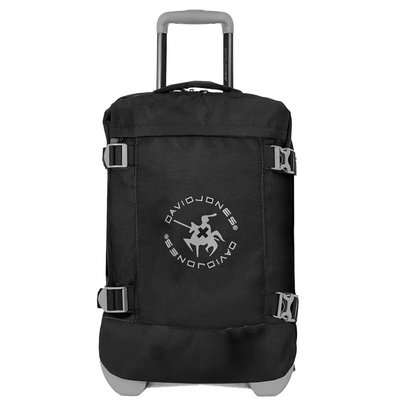 Sac de voyage cabine à roulettes 35L double compartiment 55cm DAVID JONES